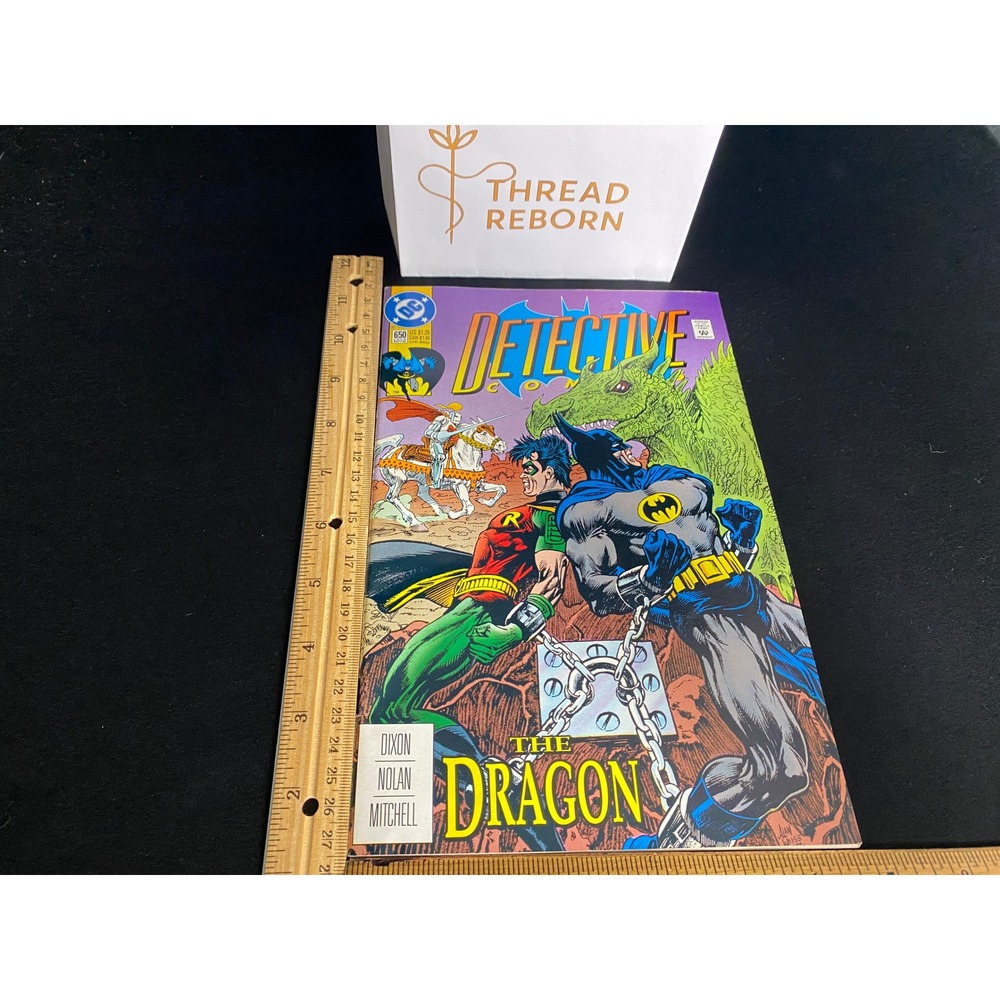 Detective Comics #650 DC Batman‎ Dragon Comic Book Dixon Nolan Mitchell 1992